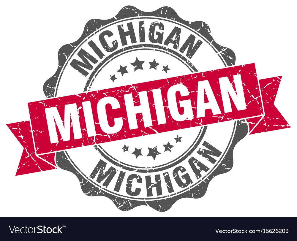 Michigan round ribbon seal