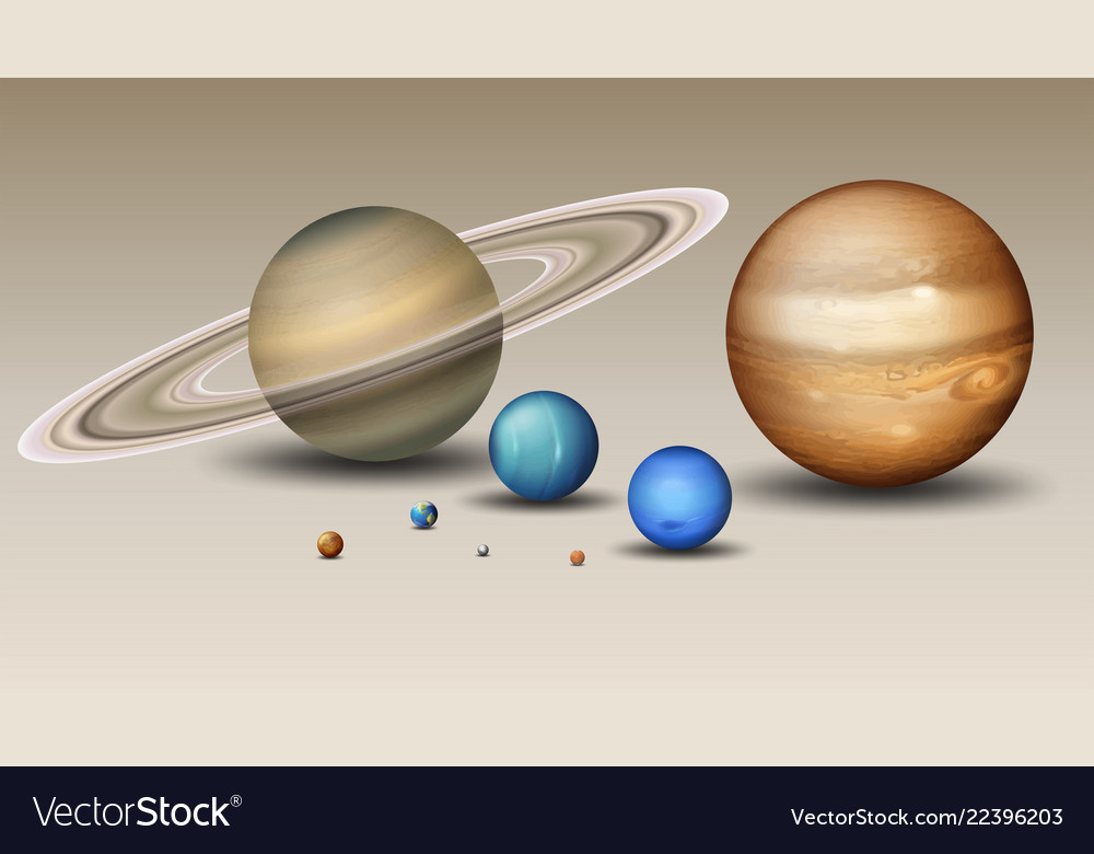 Set of solar system element