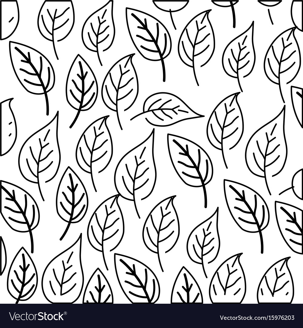 White background with monochrome pattern of ovoid