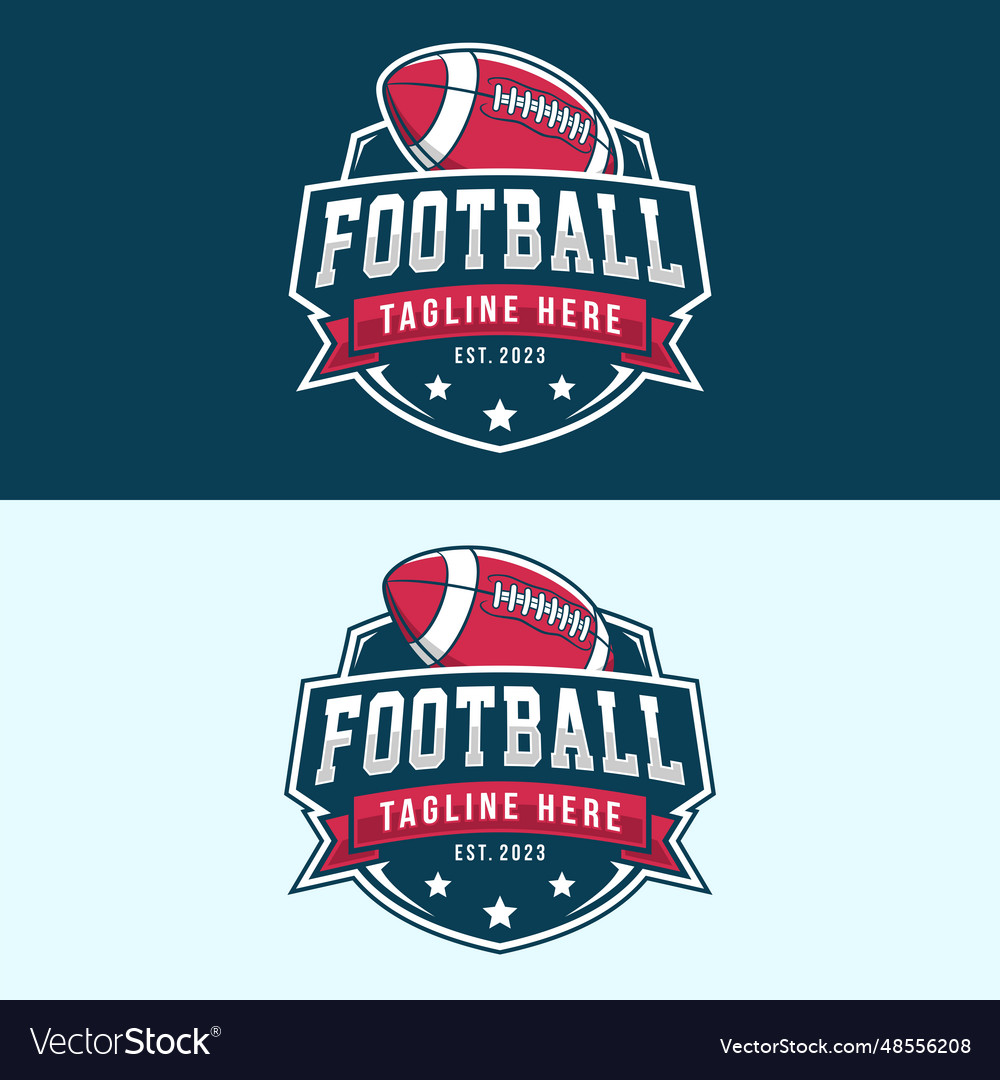 American Football Badge & Logo