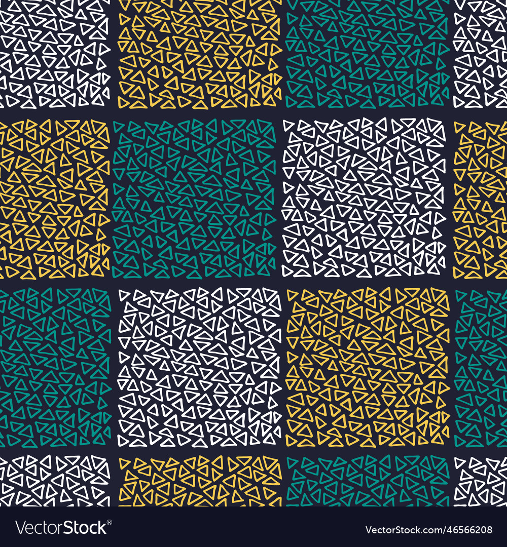 Checkered pattern on a dark background