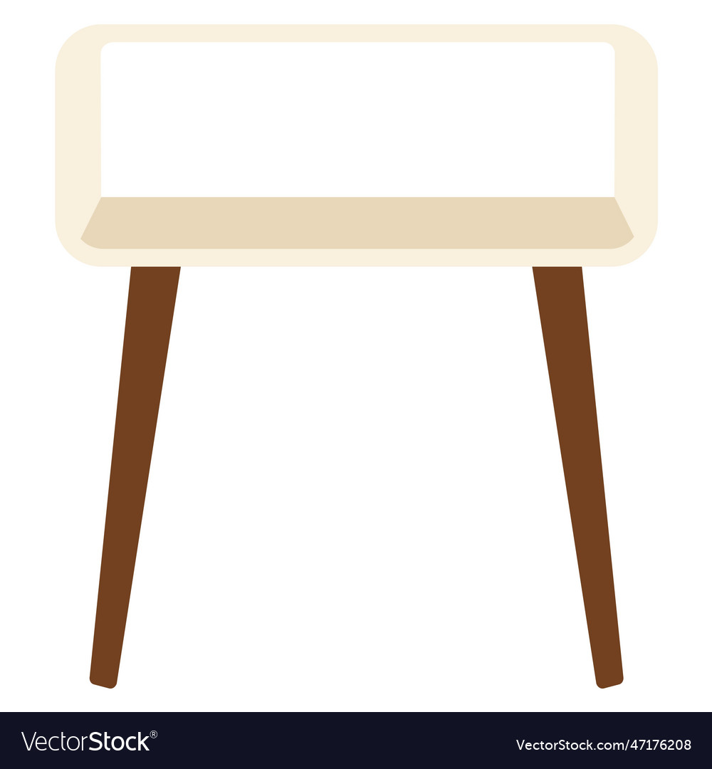 Isolated end table