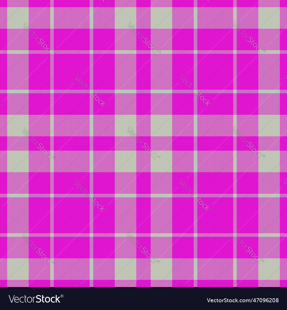 Pattern plaid texture textile check background Vector Image