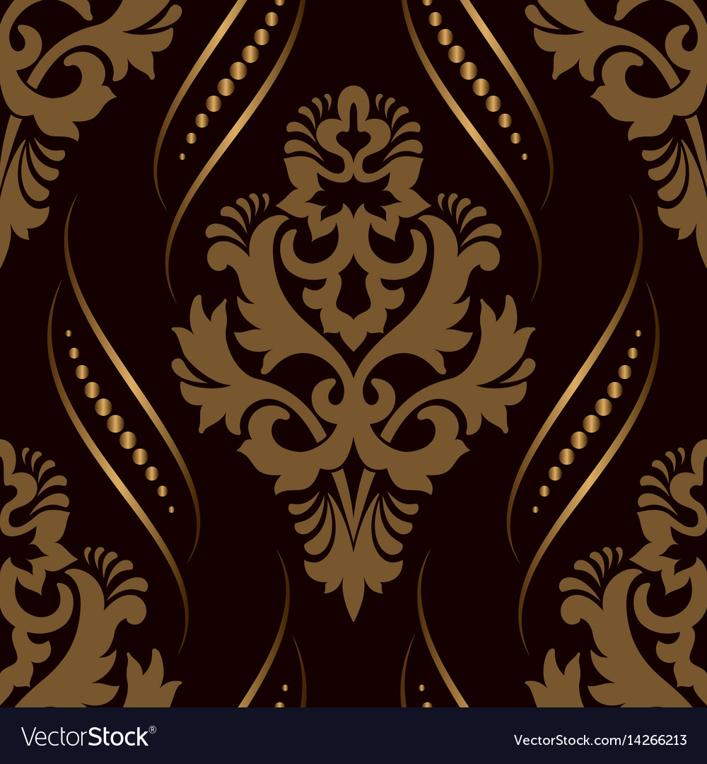 Elegant Damask Floral Pattern