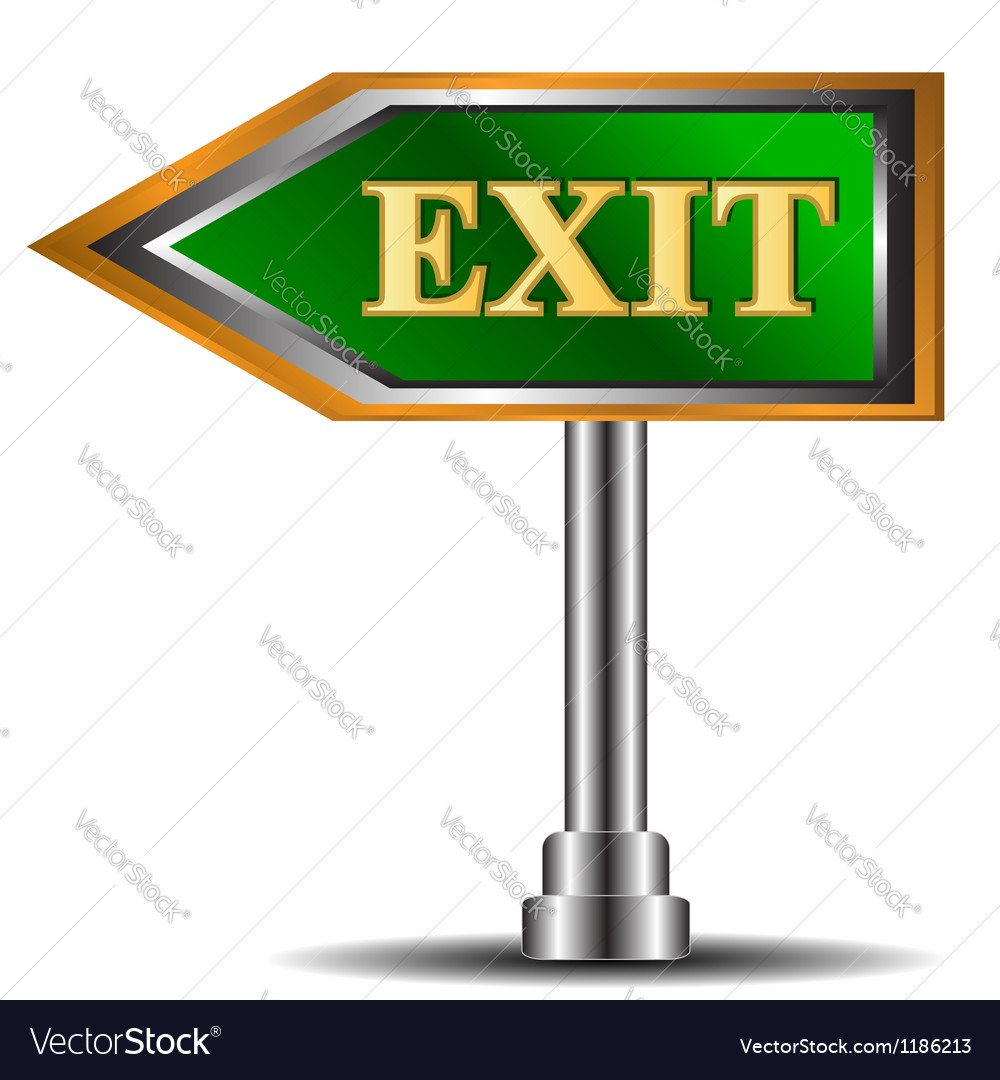 Exit symbol. Указатель выхода вектор. Знак выхода в химии. Символ выход интернет.