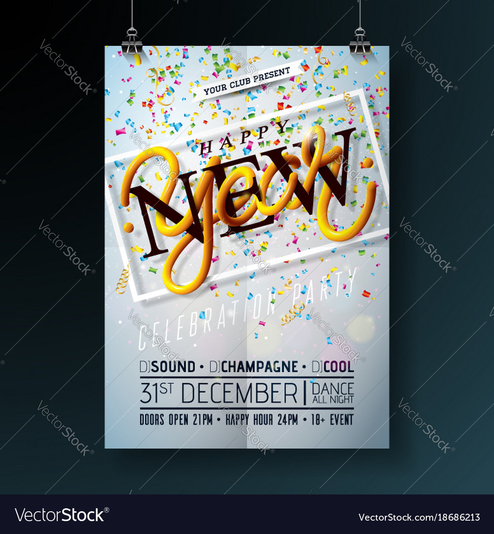 Happy New Year Party Range