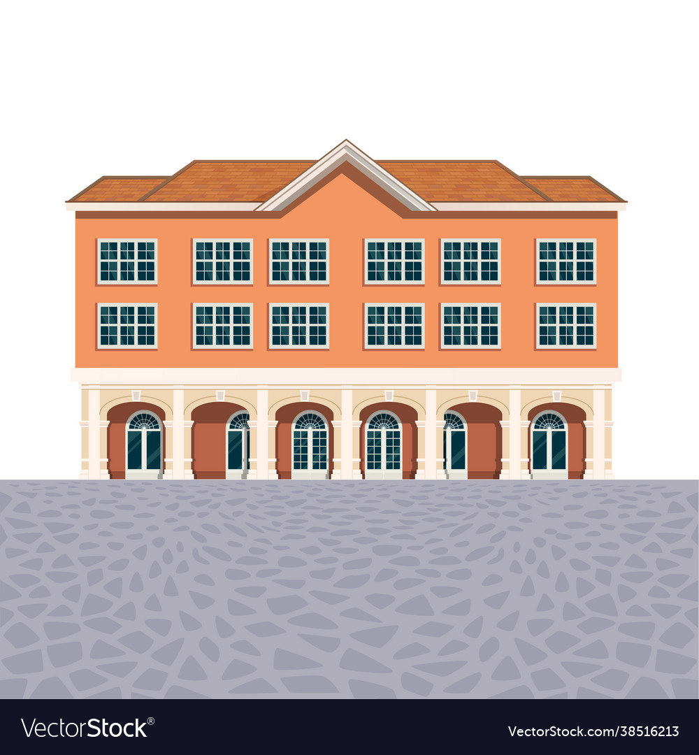 Luxury Building Facade Icon