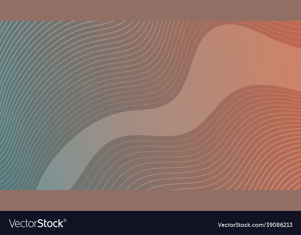 Modern colorful gradient background with wave