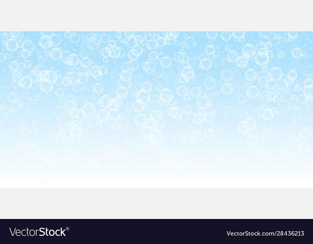 Random soap bubbles abstract background blowing b