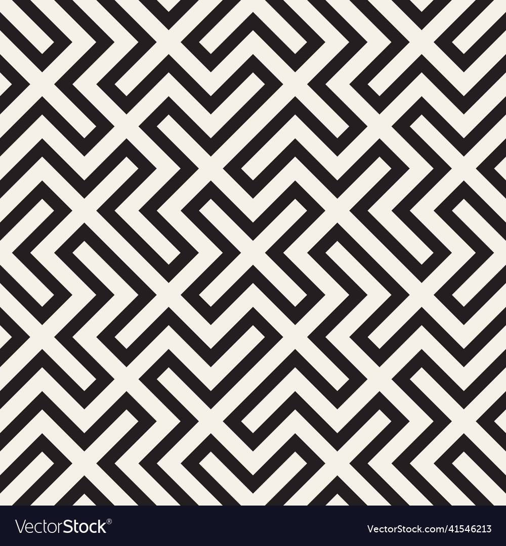 Seamless pattern repeating geometric elements vector image Seamless pattern repeating geometric elements