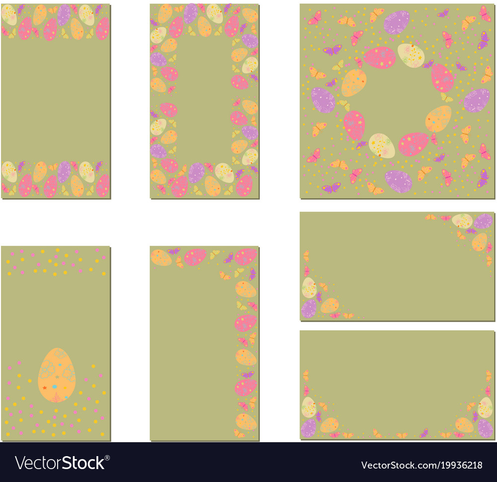 Set of flower wedding ornament concept art