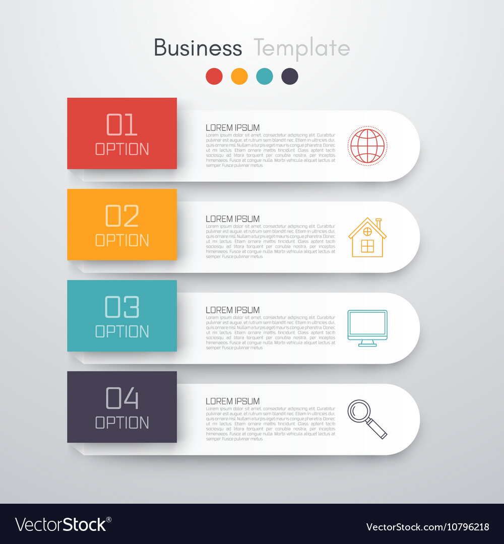 Stock business infographics