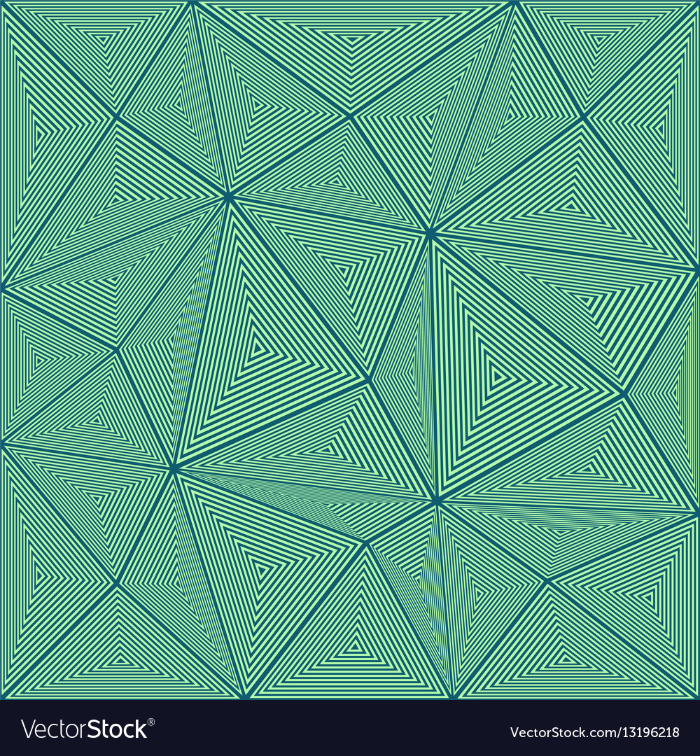 Striped triangle puzzle mosaic background