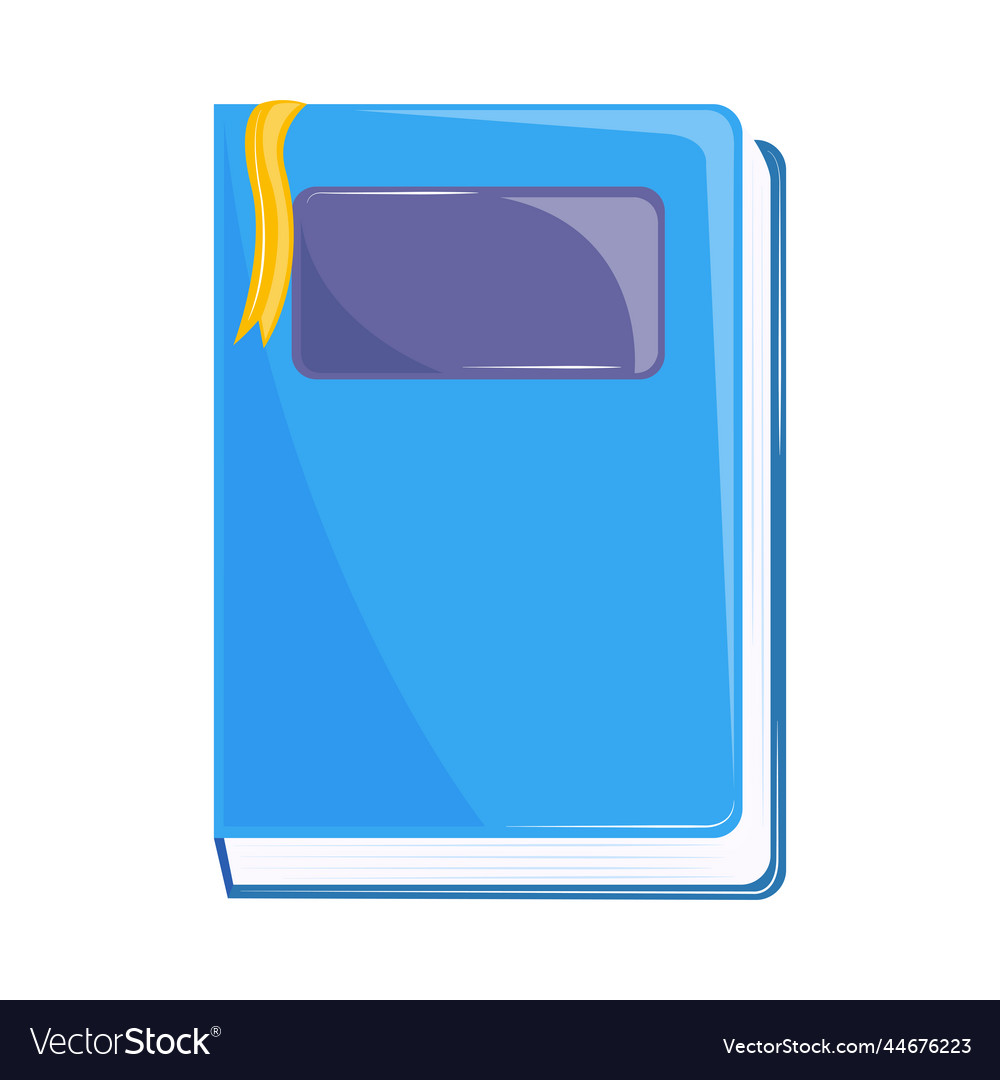 Book cartoon icon Royalty Free Vector Image - VectorStock