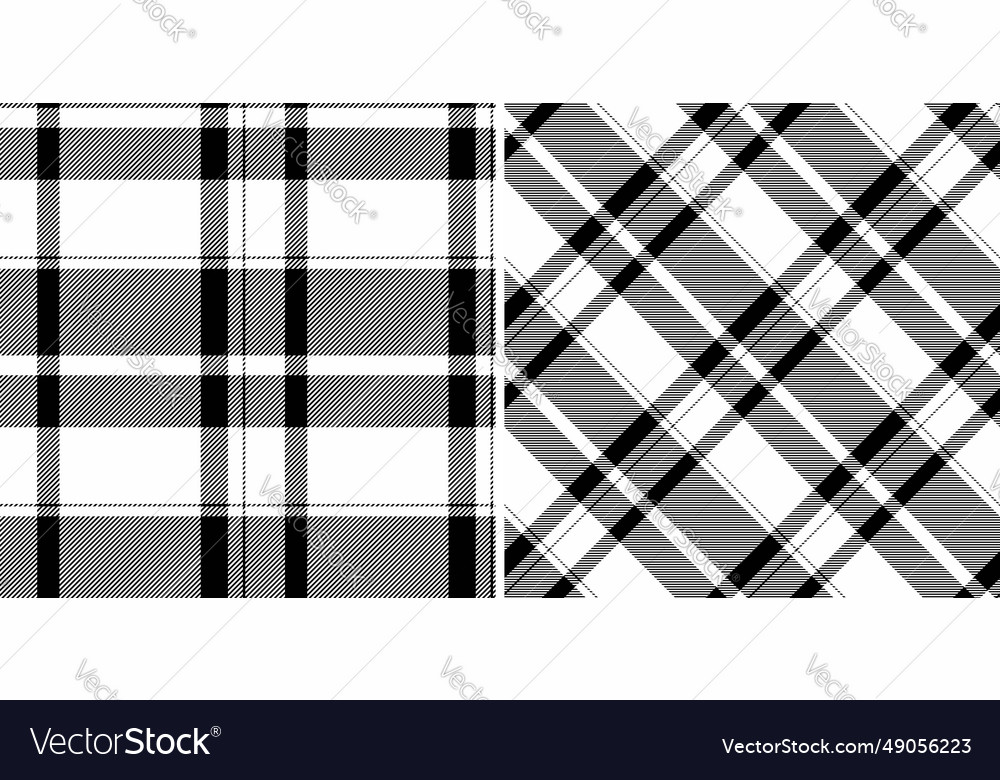Check fabric pattern of background textile vector image Check fabric pattern of background textile