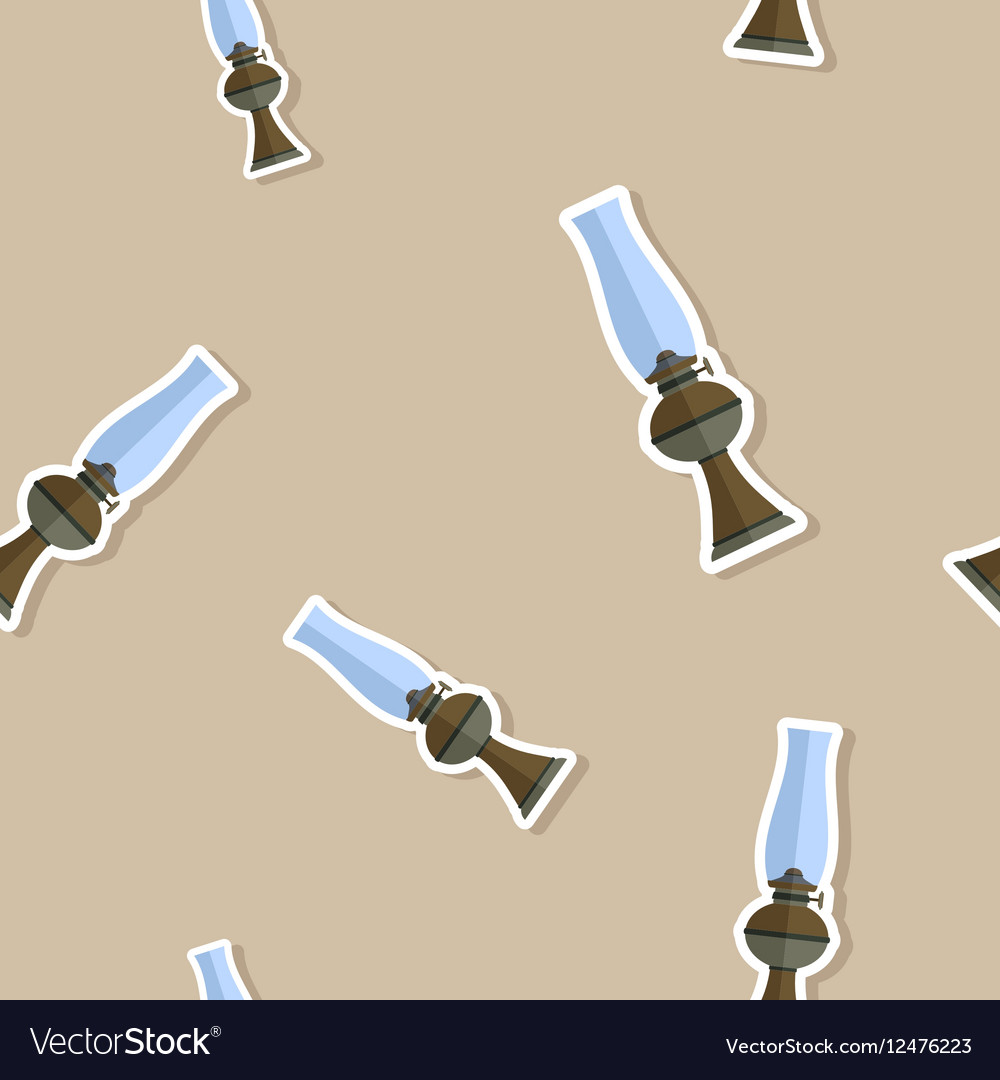 Seamless pattern with lanterns