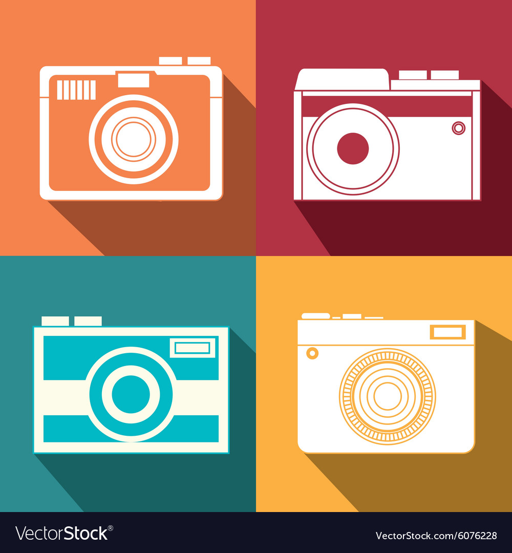 Photography and camera vintage design