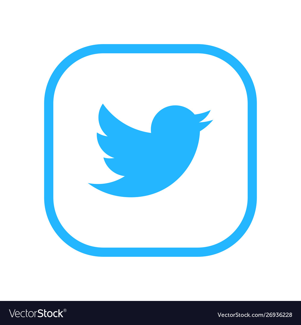 Social media symbol twitter