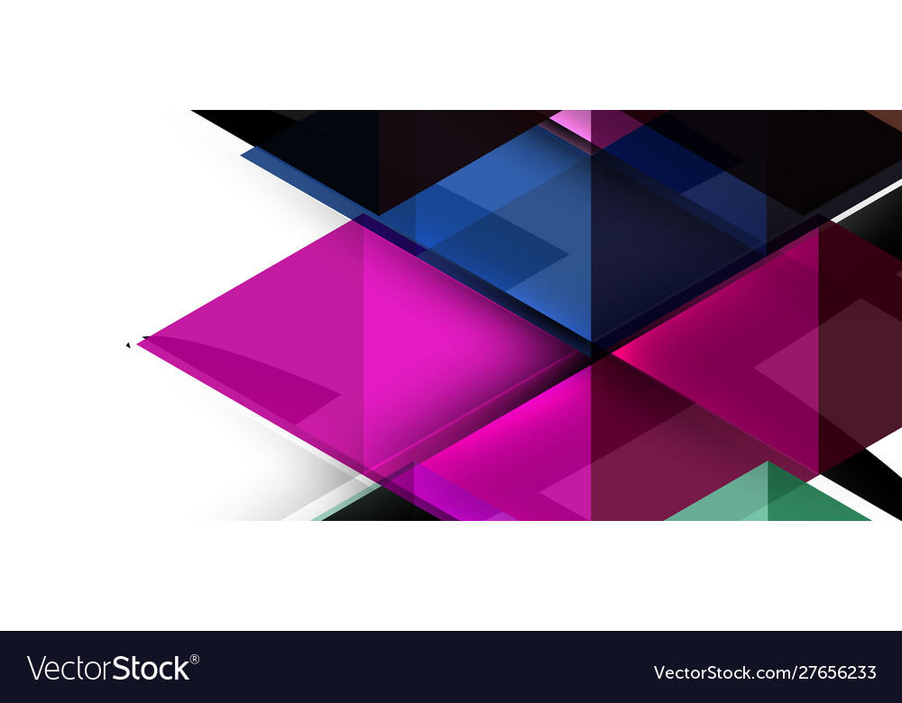 Abstract triangle pattern colorful backdrop Vector Image Abstract triangle pattern colorful backdrop