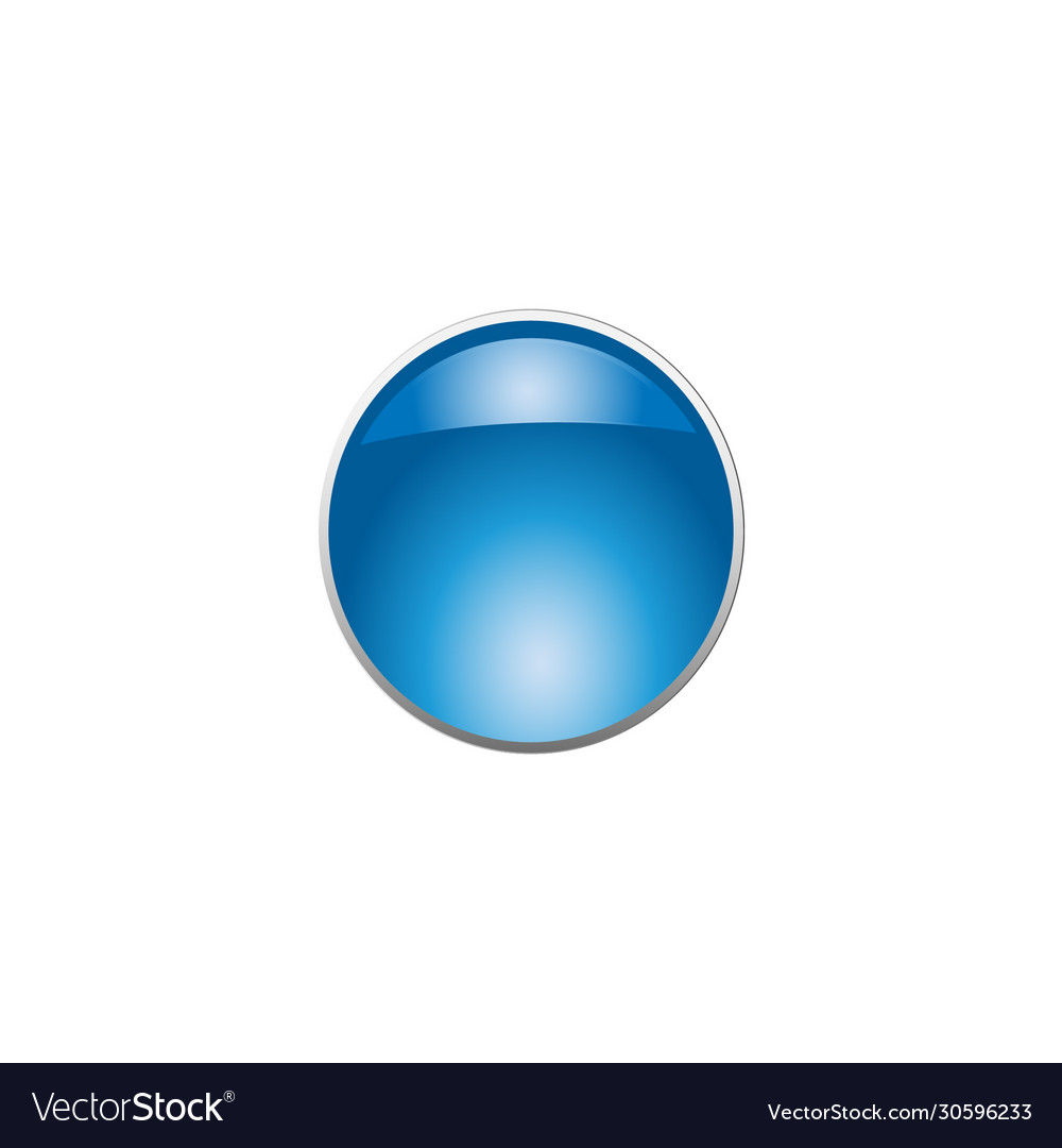 Button on a white background