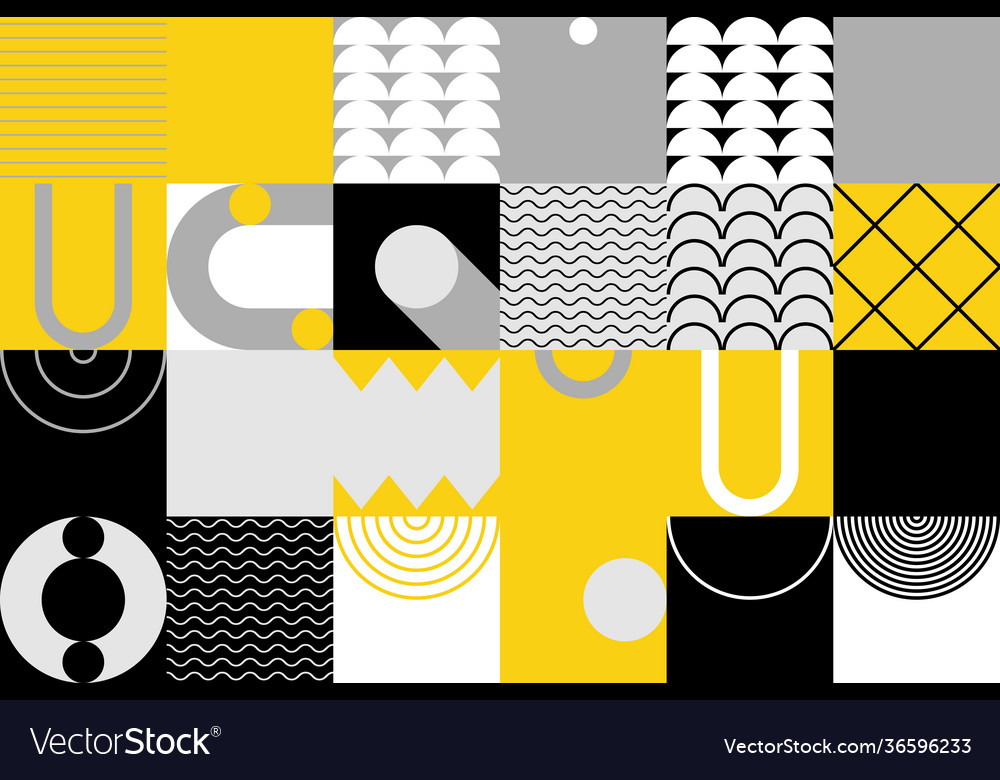 Memphis abstract pattern design vector image Memphis abstract pattern design