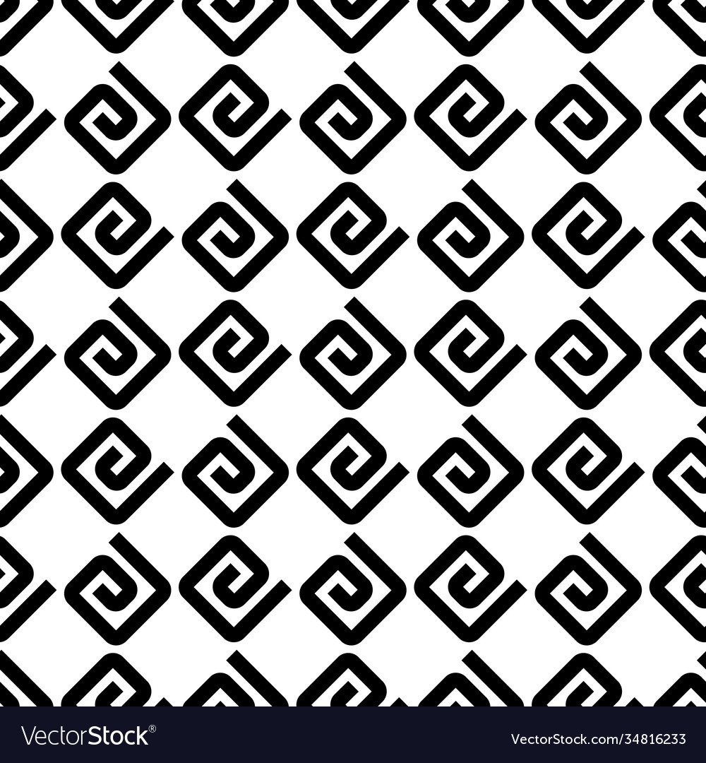 Seamless pattern with black e letter