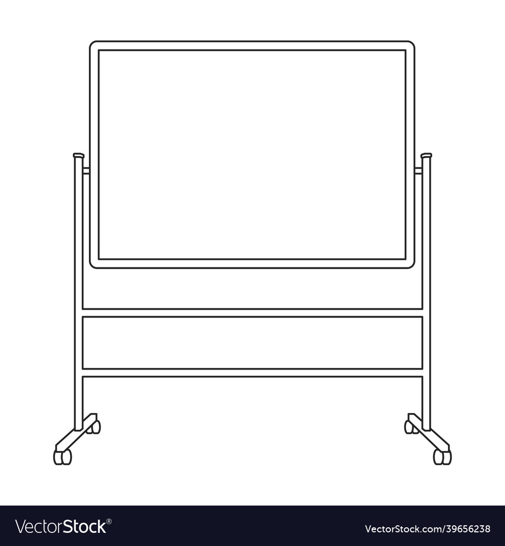 Easel outline icon