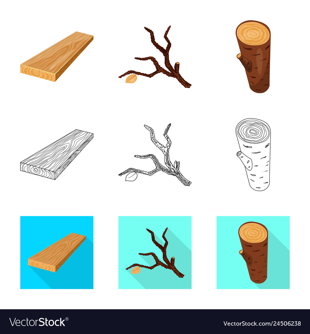 Isolated object of tree and raw symbol set