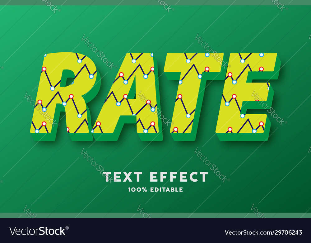 3d yellow green with abstract zigzag pattern text