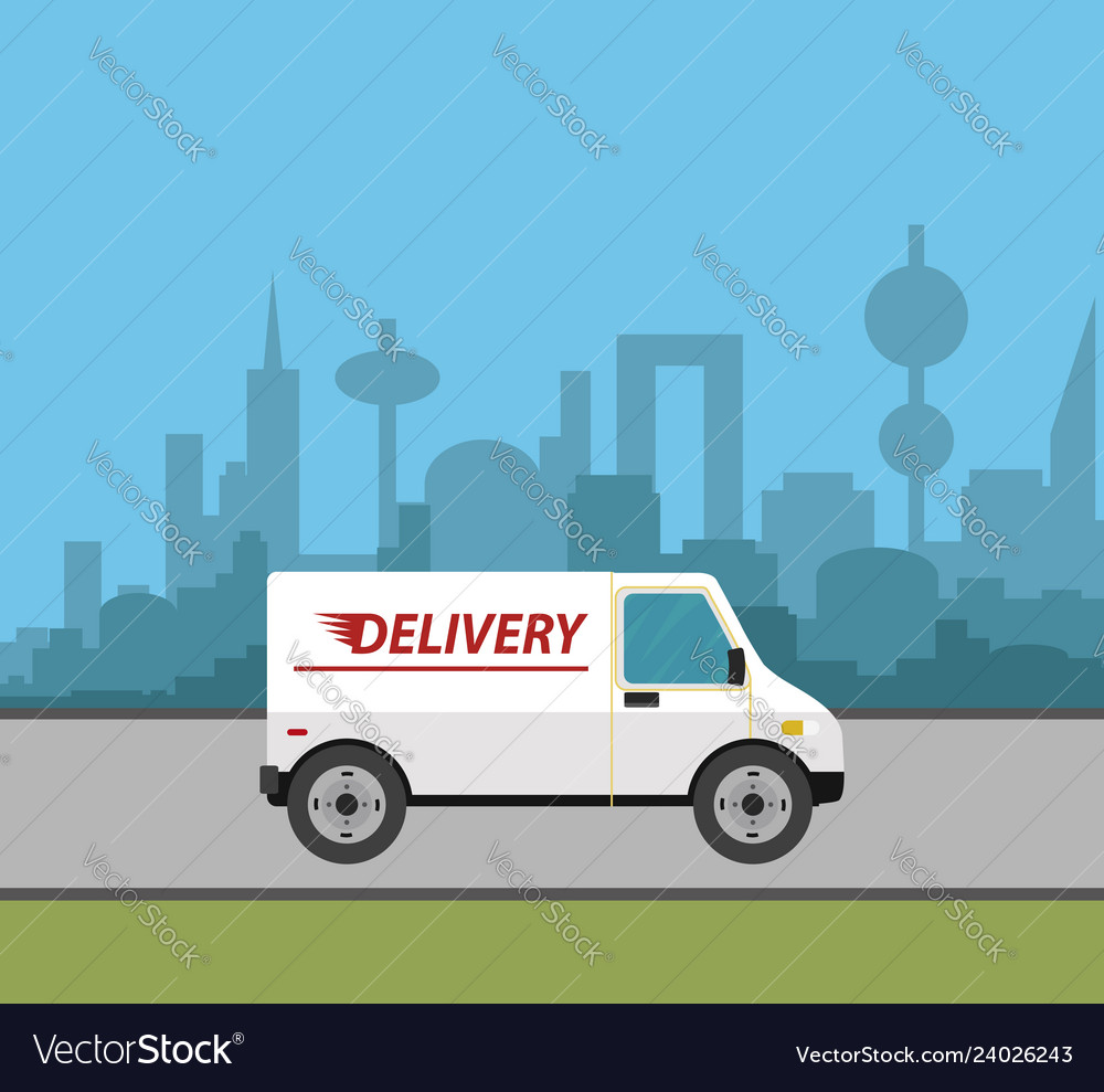 Delivery truck