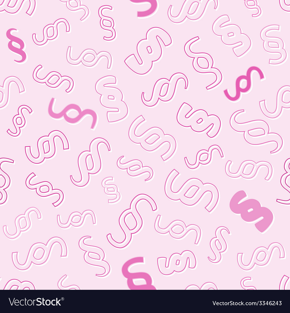 Seamless pattern with paragraph symbols