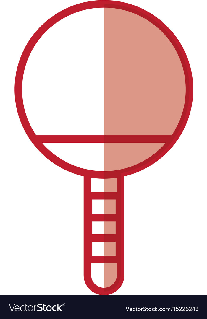 Shadow ping pong racket