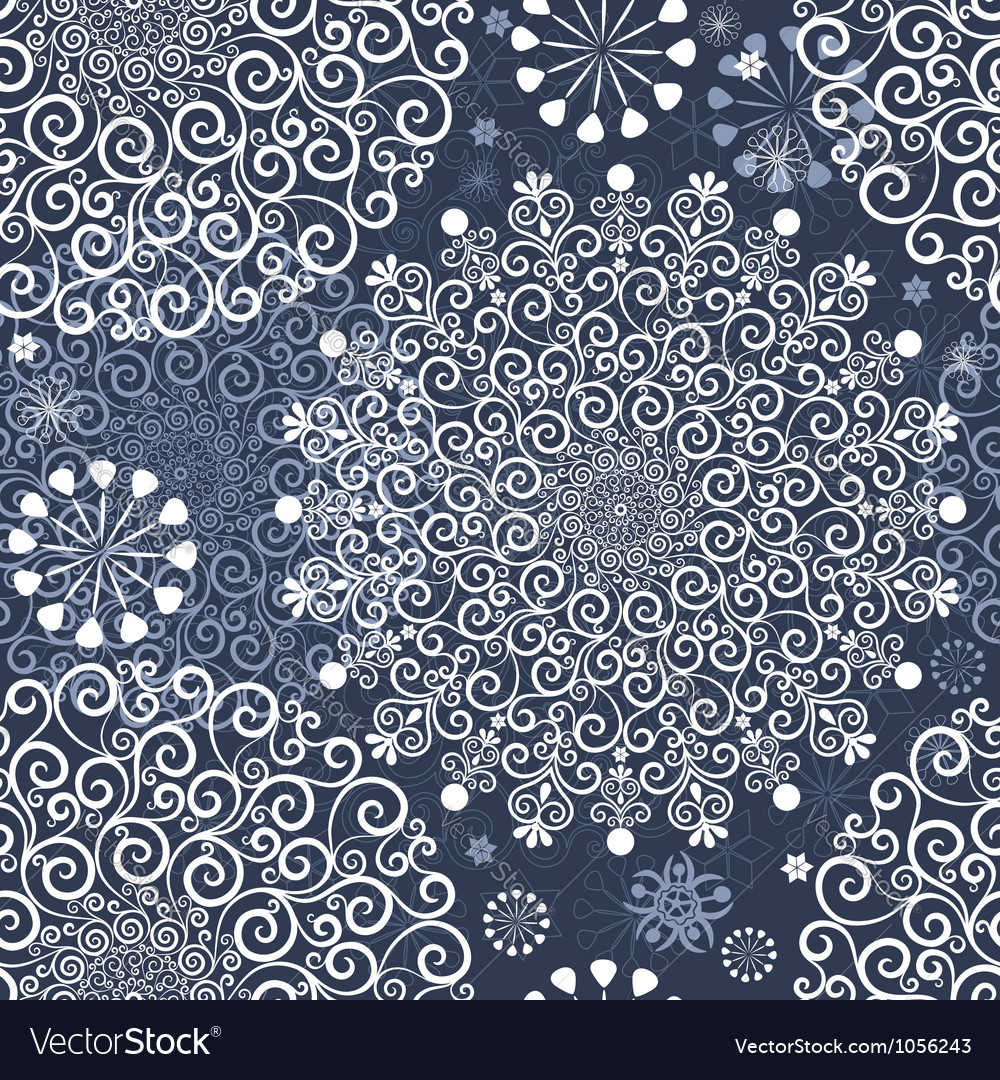 Winter Snowflake Pattern