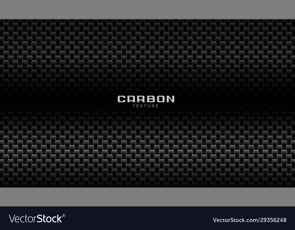 Dark abstract carbon fiber background design Vector Image