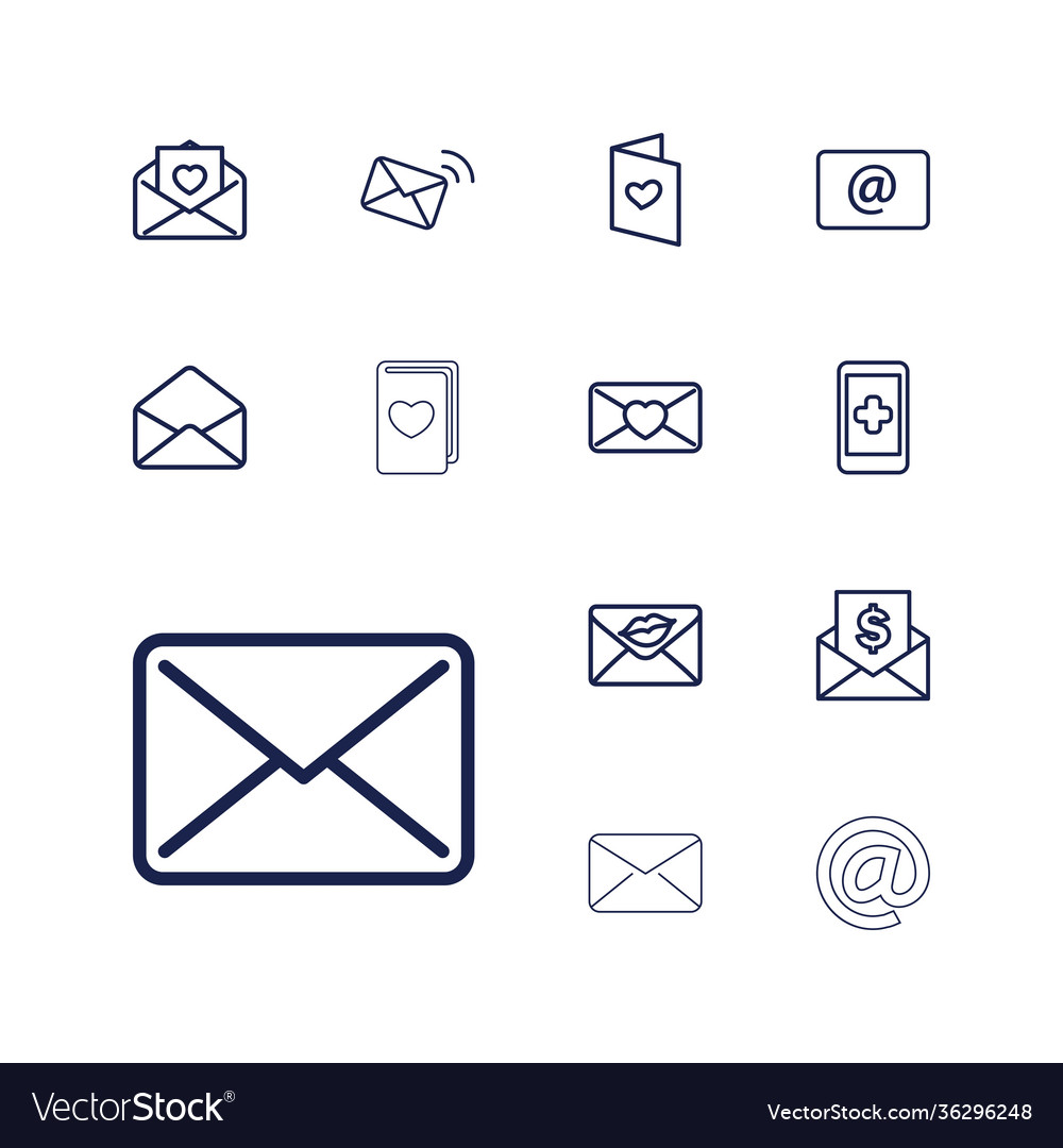 Email icons