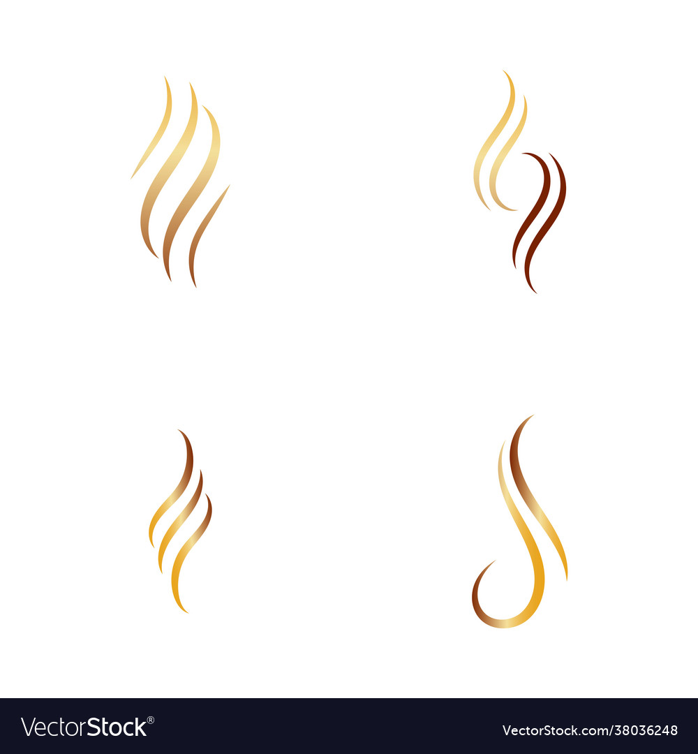 Hair line logo and symbol