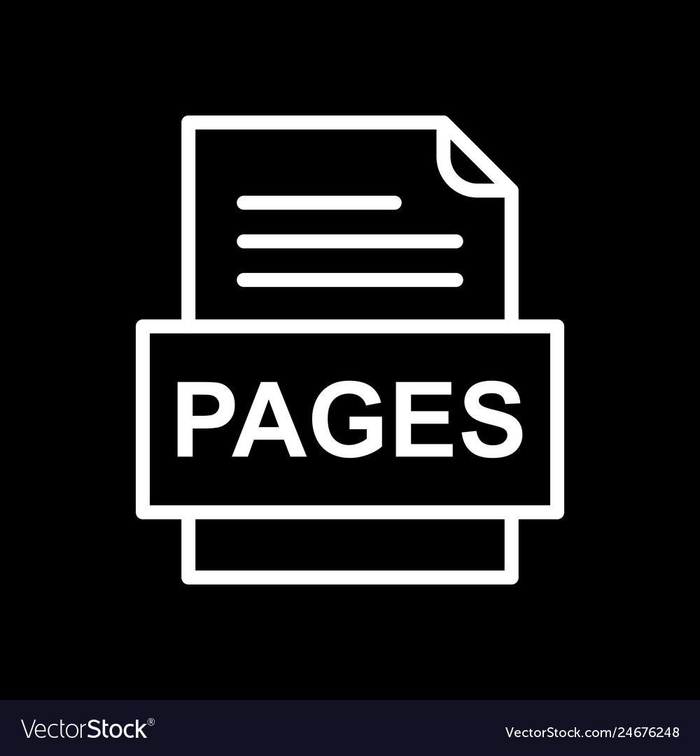 Pages file document icon