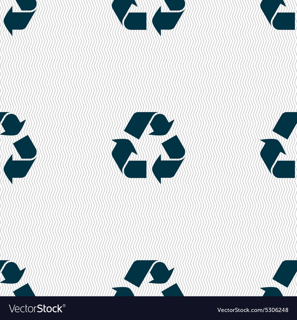 Processing icon sign seamless pattern
