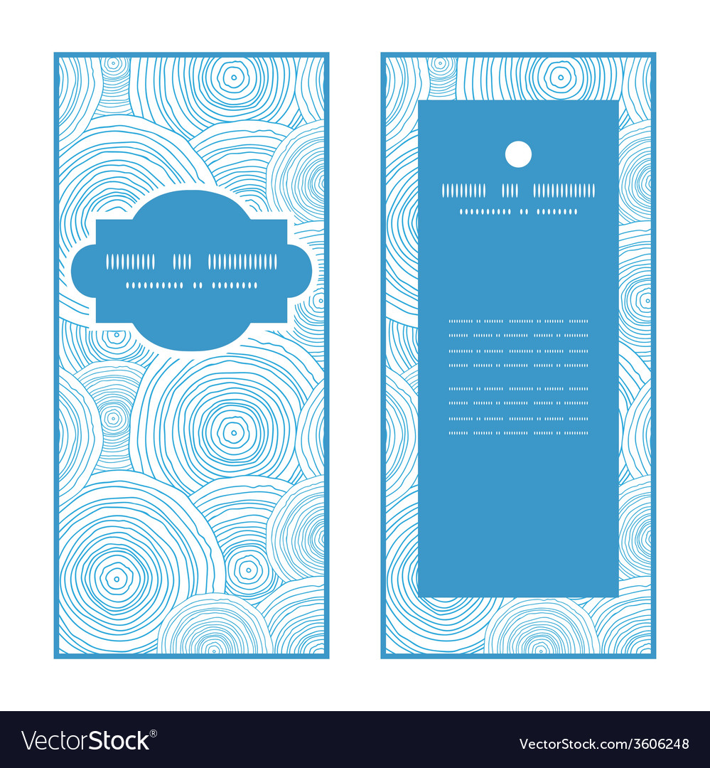 Water Circle Frame Pattern