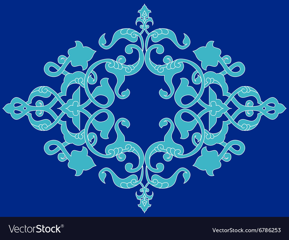 Antike ottoman türkisch Muster Design zwanzig