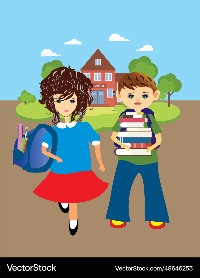 Back to school Royalty Free Vector Image - VectorStock