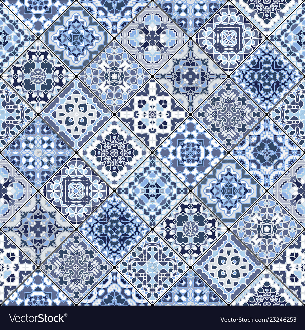 blue-and-white-mosaic-tile-pattern-royalty-free-vector-image for Free Printable Mosaic Tile Patterns Blue and White Mosaic Tile Pattern Royalty Free Vector Image for Free Printable Mosaic Tile Patterns