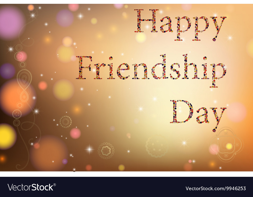 Card with colorful text
