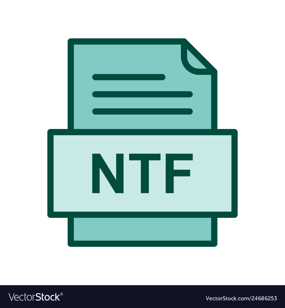 Ntf file document icon