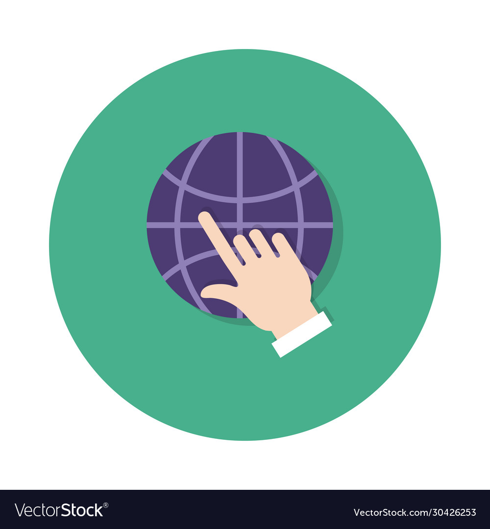 Sphere planet block and flat style