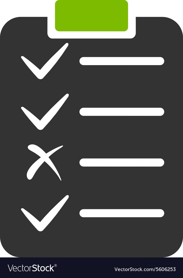 Task list icon from commerce set