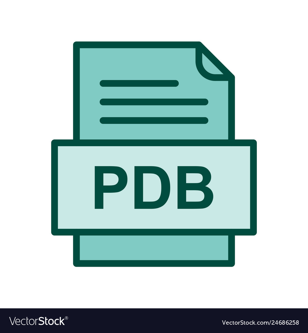 Pdb file document icon