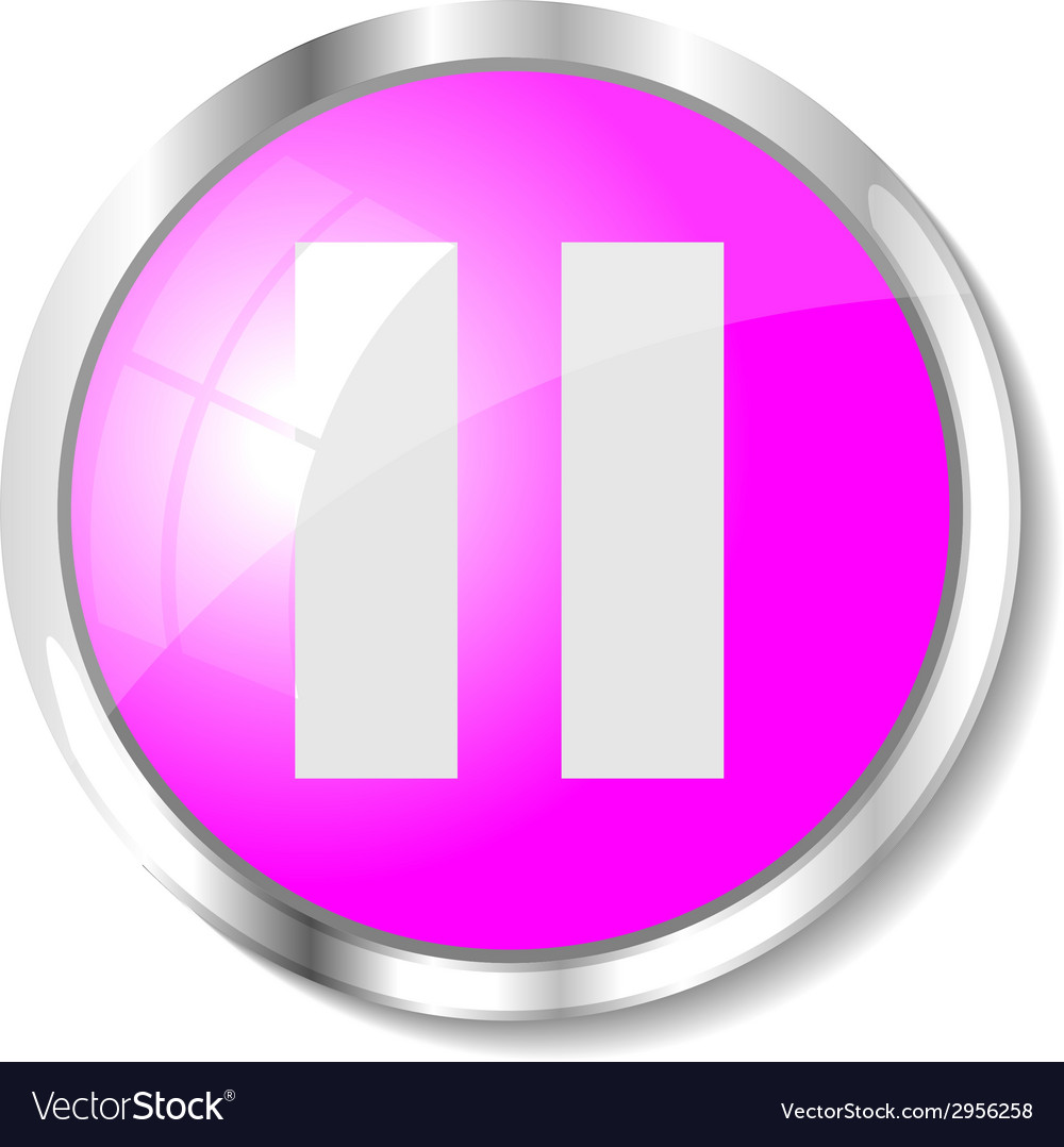 Pink web button