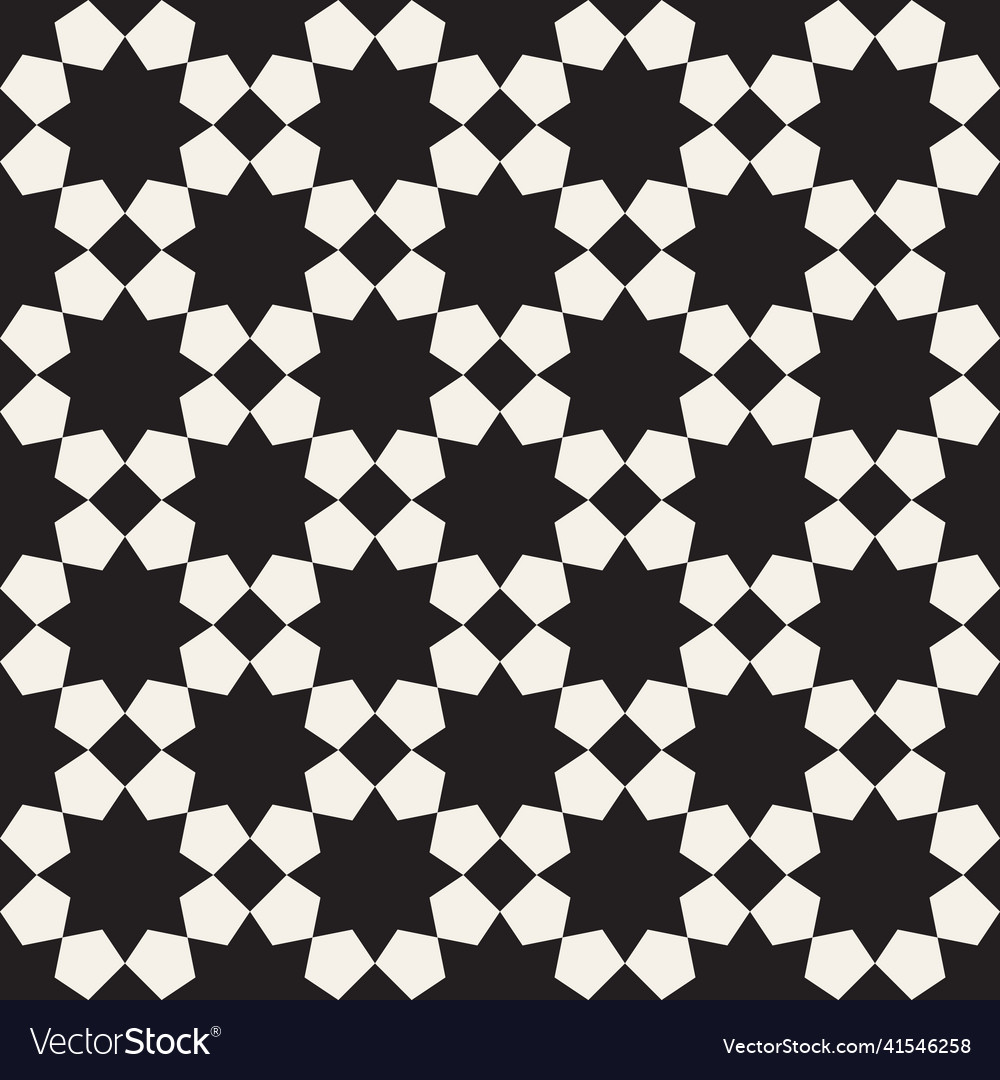 Seamless pattern repeating geometric elements