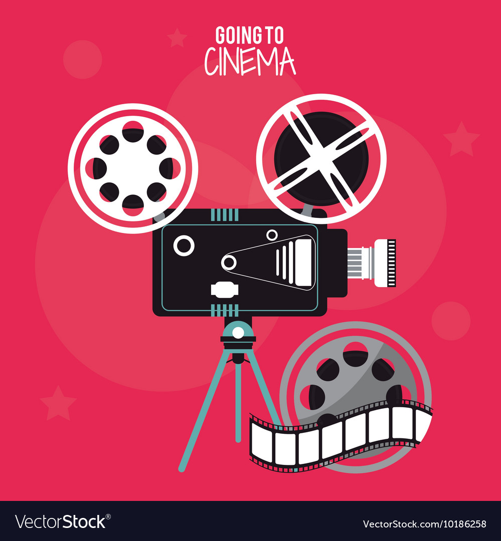 Video camera movie film cinema icon